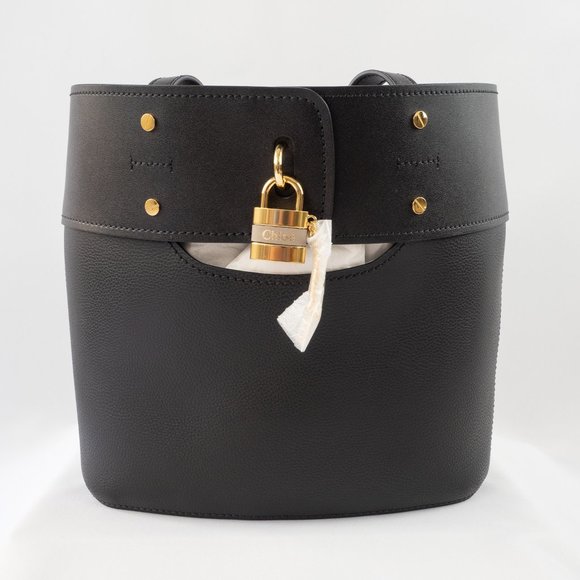 Chloe Aby SM Black Tote (New Authentic) - Picture 1 of 6
